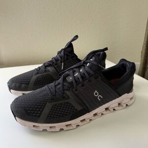On Men’s Cloudswift Sneakers All Black Size 11.5